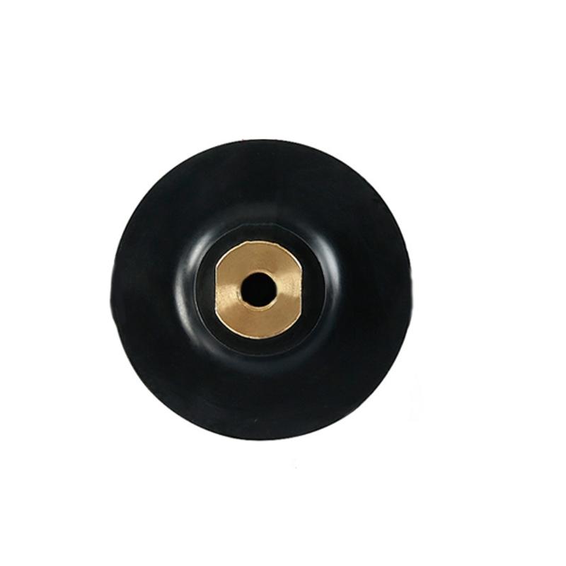 3Inch/4Inch Soft Rubber Backing Pad Polishing Grinding Disc Holder For Angle Grinder Grinding Machine