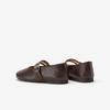 Bata Twin Secret Mary Jane Shoes for Women Casual Lambskin Soft Sole Flats