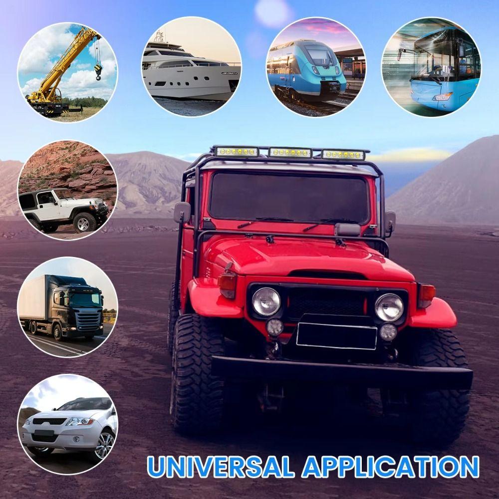 800 LM LED Car Work Light High Bright LED Light Bar Spotlight Offroad Headlights Trailer Lighting