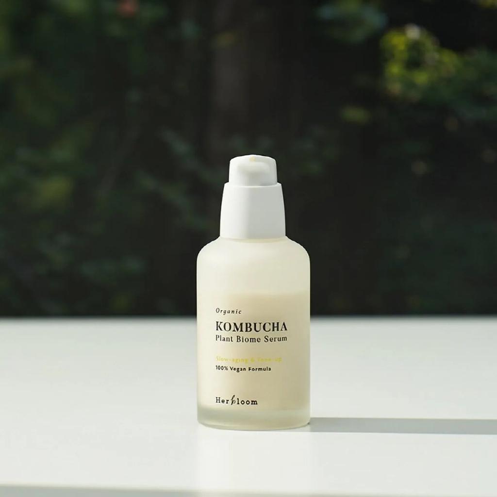 herbloom Kombucha Plant Biome Serum 50mL | Presenting Hydrated Texture, Brightening, Smoothing Texture
