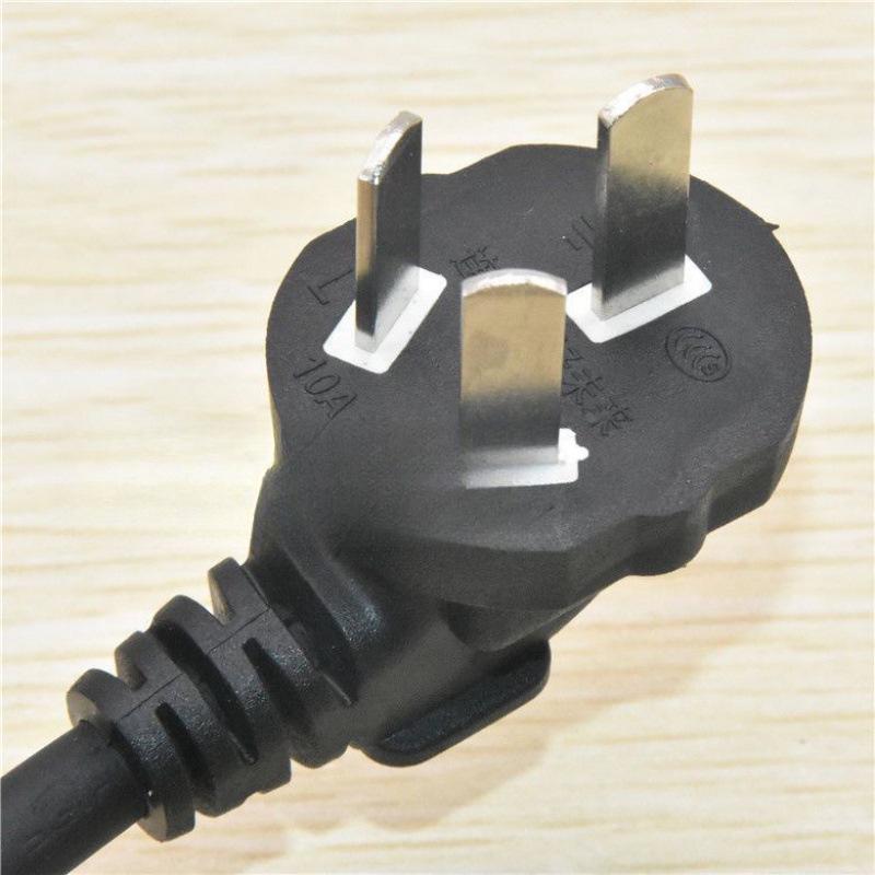 Wok pánev a rýžovar s varnou konvicí a napájecím kabelem pro tlakový hrnec, tříkolíková zástrčka