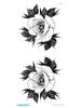 Neue 3D Wasserdichte Blumen Tattoo Aufkleber - Einweg und Original Design