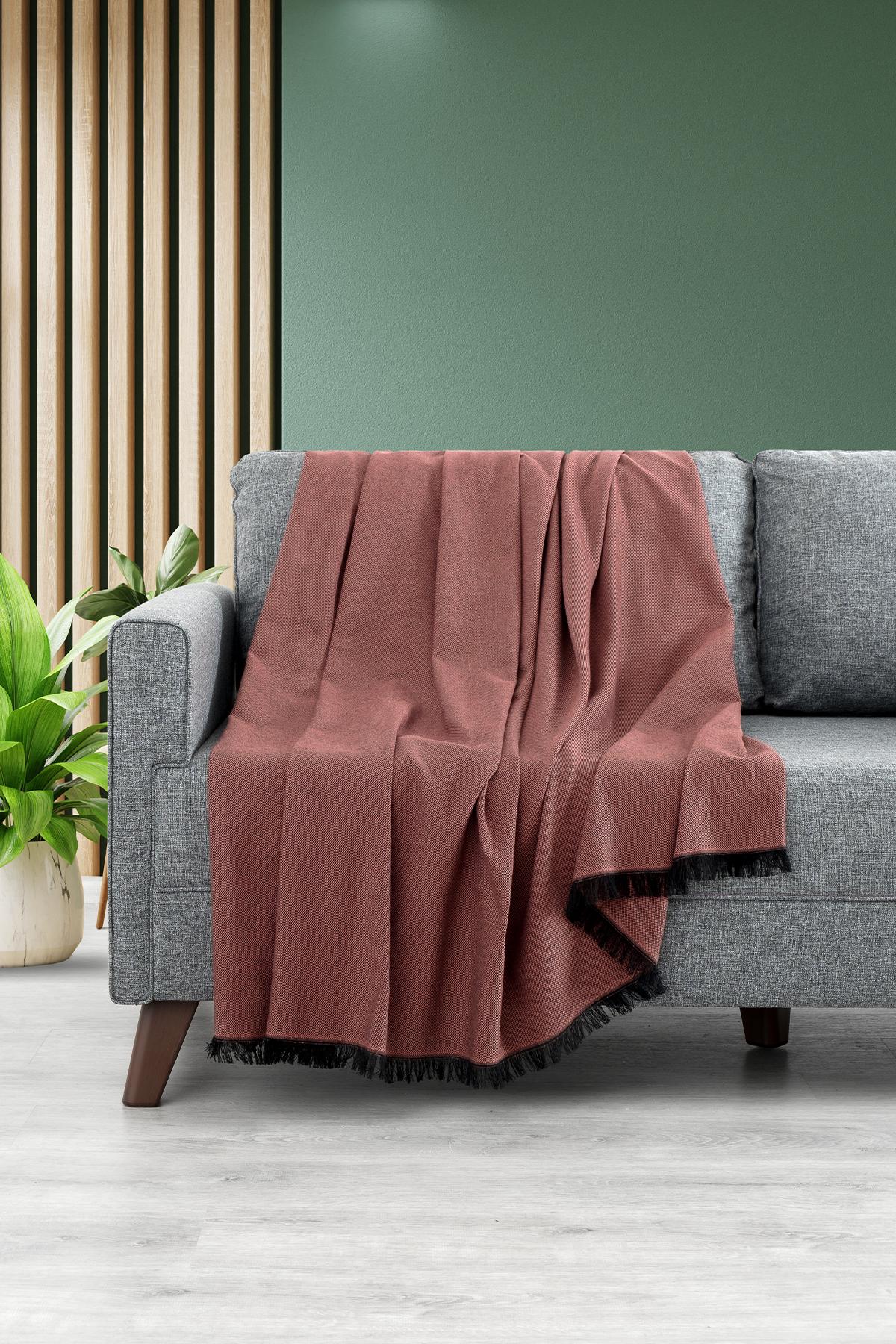 

Накидка на диван Lalin Brick Color 200х200 см