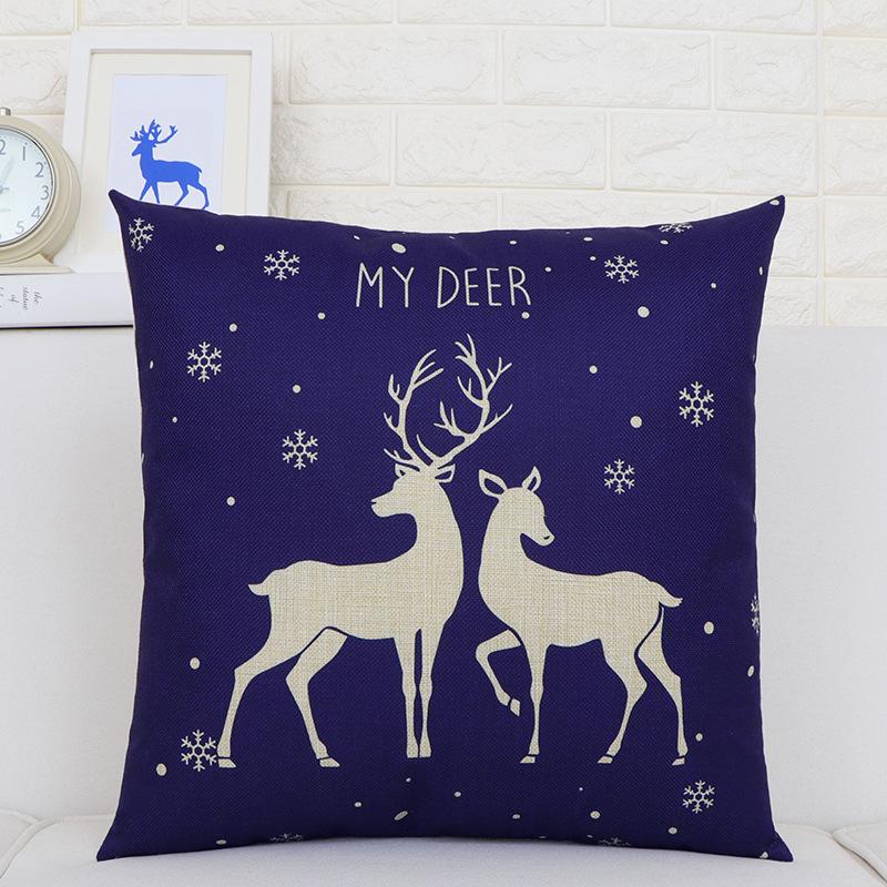 Pillow Cushion Office Waist Pillow Car Sofa Living Room Seat Lumbar Cushion Nordic Style Cotton Linen Square Pillow