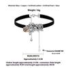 Black Butterfly Collar Women's Versatile Niche High-end Light Luxury Necklace Hip-hop Babes Personalized Pearl Necklace