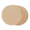 100Pcs 64mm Round Coffee Filter Unbleached Natural Coffee Filter Paper for 1 to 2 People Measure
