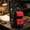 Electrician Tool Pouch Bag HVAC Tool Organizer Heavy-Duty Ergonomic Handle Removable Shoulder Strap for Electrician Tools