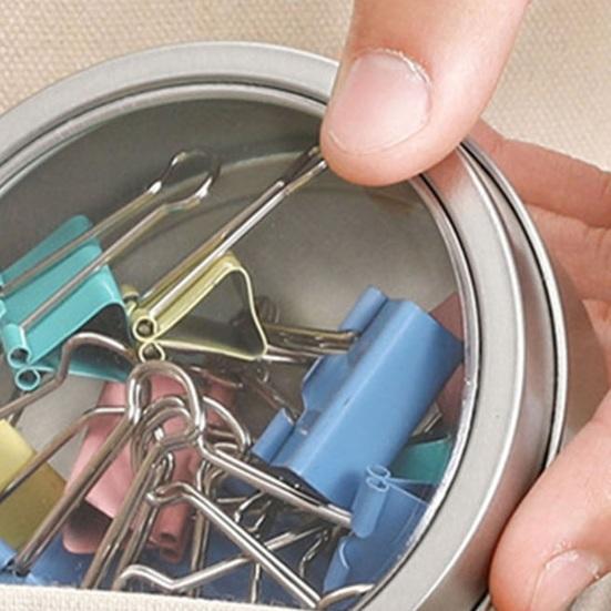 Magnetic Storage Box Dustproof Lid Clear No Drilling Removable Heavy Duty Refrigerator Microwave Side Storage Container Organizer Holder Kitchen