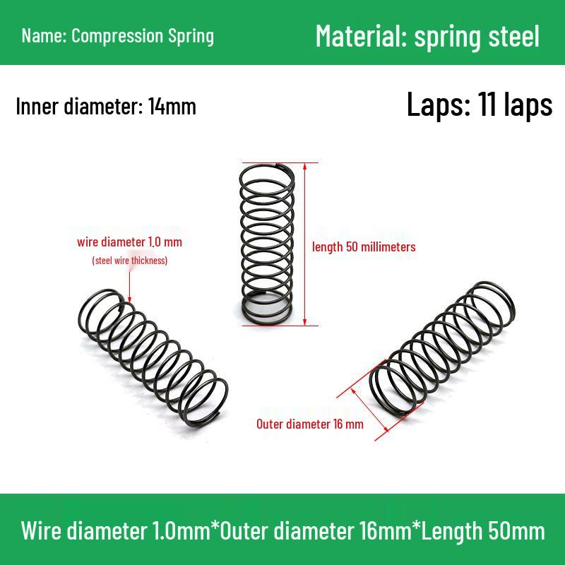 Heavy Duty Y-Type Compression Spring Shock Absorber, 1.0mm Wire Diameter, Outer Diameter 5-20mm.