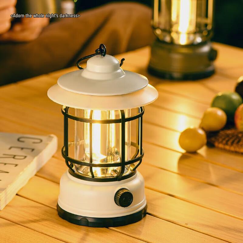 HEIXIE Vintage Multifunction Camping Lantern