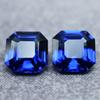 Natural Flawless BLUE Sapphire 19.30 Ct CERTIFIED Loose Gemstone Square Shape