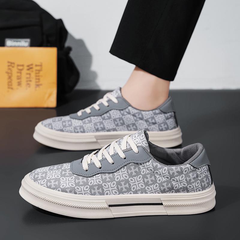 Summer new 2025 fashion versatile personalized men's shoes campus style niche design student shoes outdoor skateboard shoes