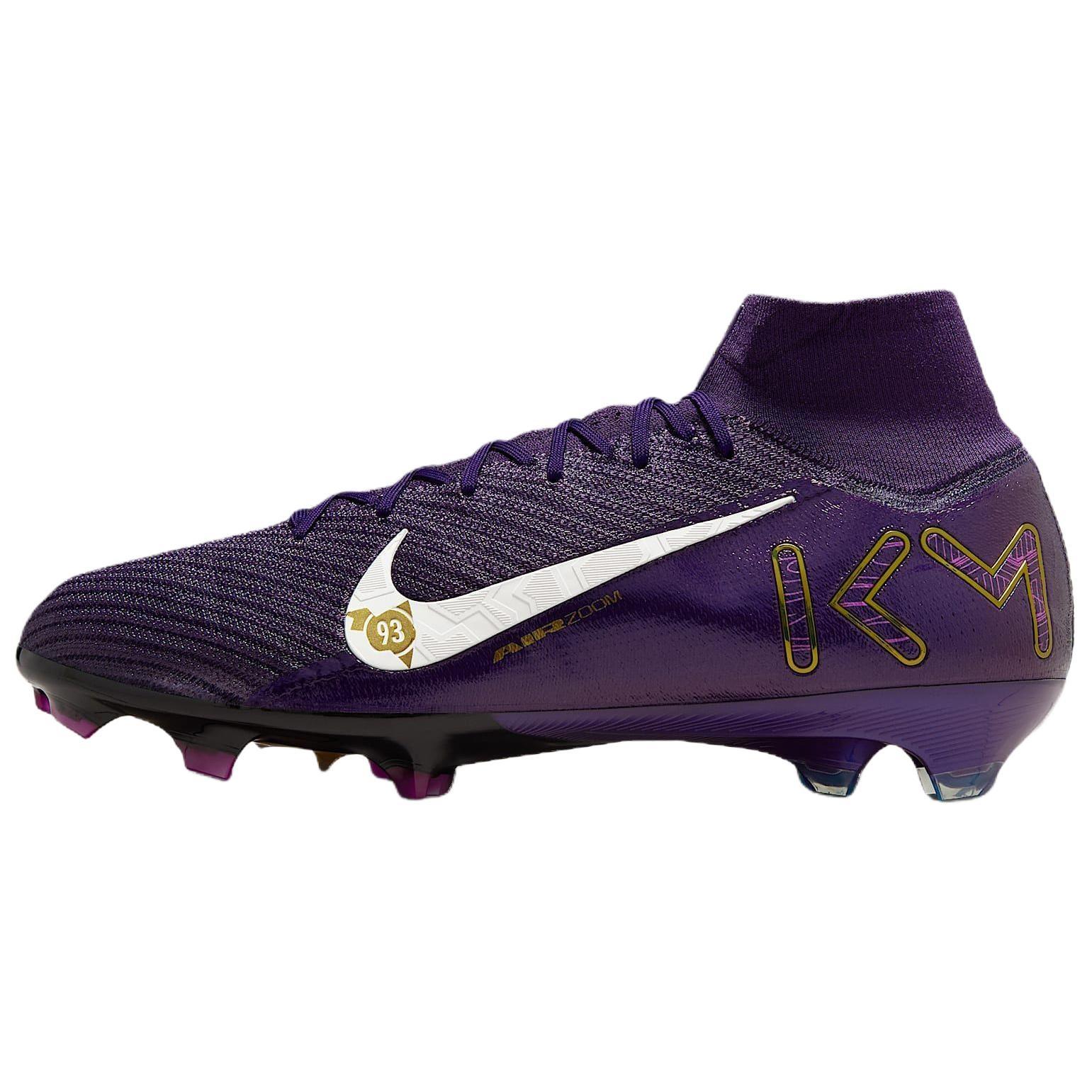 Nike x Kylian Mbapp Zoom Mercurial Superfly 10 Elite FG Grand Purple Men s FQ8692-500 EU 41