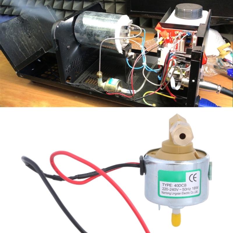 18w 220v 40DCB Oil Pump Stage Smoke Machine Accessories Suitable for Fog Snow Machine Professional Stage Equipment