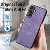 For Samsung Galaxy S23 FE Case Shockproof Slim Retro Leather Phone Back Cover