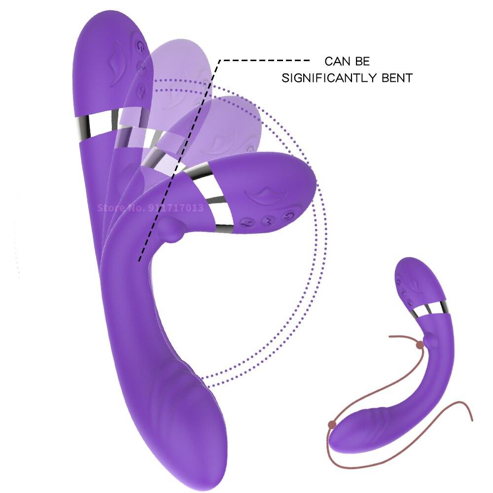 Powerful G Spot Vagina Massager Vibrator for Woman Clitoris Stimulate Magic Wand Toy Adult 18 Female Masturbator Sex Machine