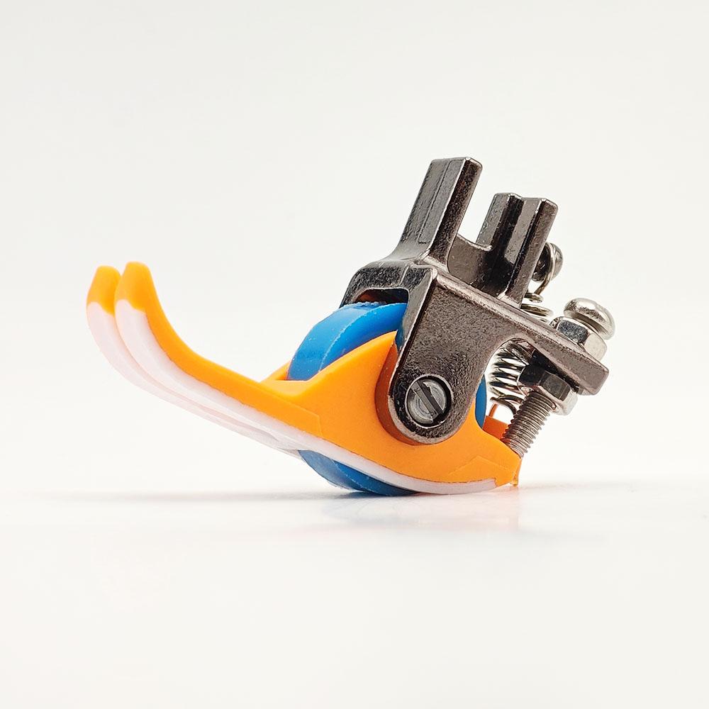 Narrow Roller Presser Foot For Universal Industrial Single Needle Lockstitch Sewing Machine Accessories Wheel Replaceable