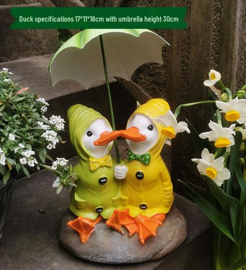 Outdoor Garden Duck Ornaments for Yard, Villa, Courtyard, Balcony, and Landscaping Decor