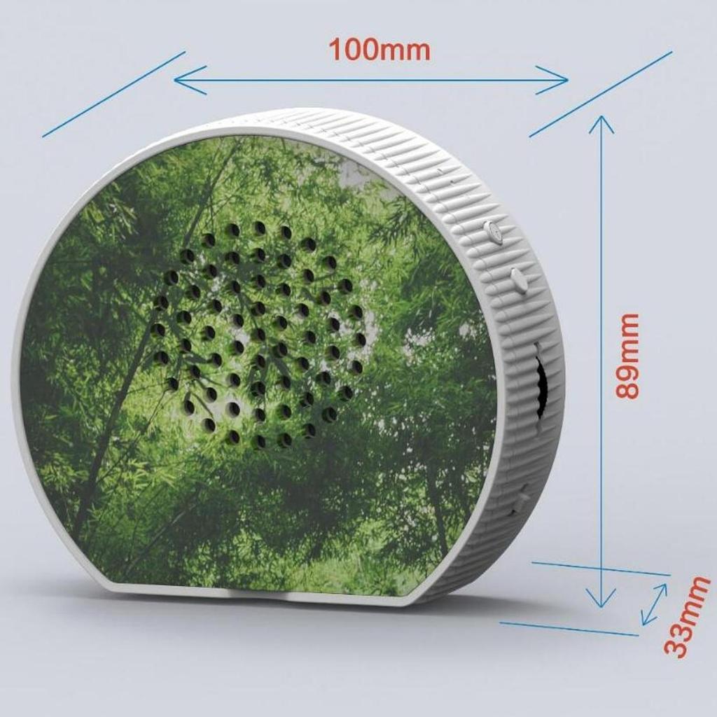 Bird Chirping Sound Box Compact Bird Sound Machine Realistic Audio Indoor Ambient Noise for Home Bedroom Balcony Living Room