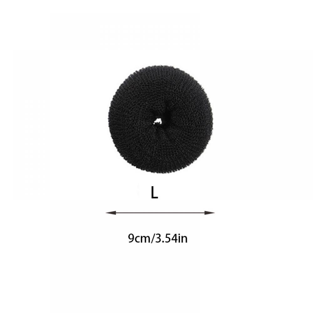 Plate Hair Donut Hair Bun Maker Roller DIY Magic Elastic Foam Sponge Hair Styling Tools Princess Hair Accessories S/M/L