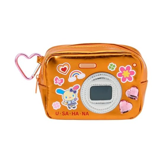 SANRIO Camera-Style Pouch (#Sanrio Academy Sparkling Trip) Usahana Target Age: 3 years and up 005304