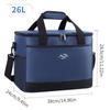 Waterproof Picnic Bag Large Capacity Insulated Tote Bag Food Storage Cooler Bag  Food Delivery
