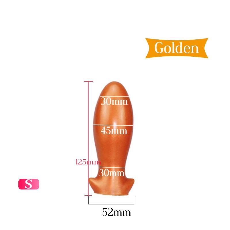 XXL Silicone Plug, Huge Soft Liquid Silicone Design with Comfort Base, Flexible Large Size Toy for Couples, Multiple Sizes Available