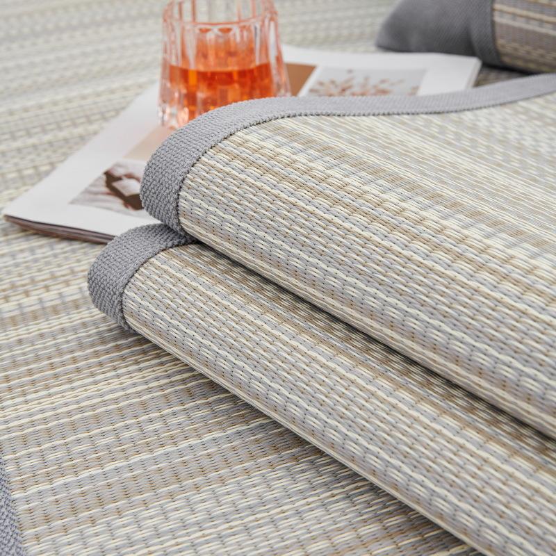 Antarctic People Rush Grass Sofa Cushion Summer Summer Mat Seat Cushion Non-Slip Sofa Cover  New Cover