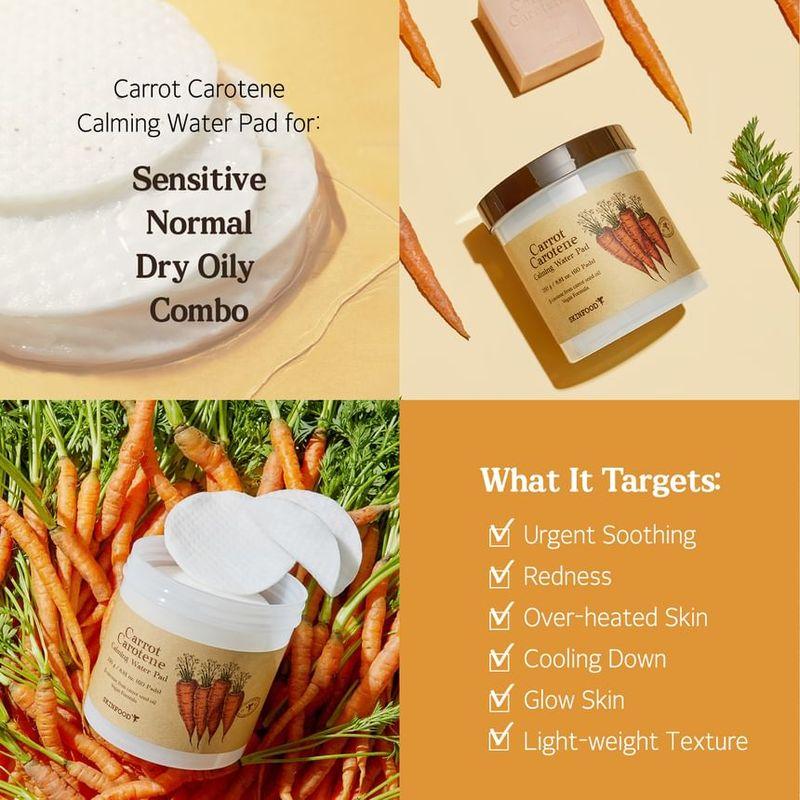 SKINFOOD - Carrot Carotene Calming Water Pad