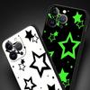 Style Stars Pattern Phone Case For iPhone 17 16E 15 16 14 13 12 11 Pro Max 7 8 Plus Soft TPU Back Cover