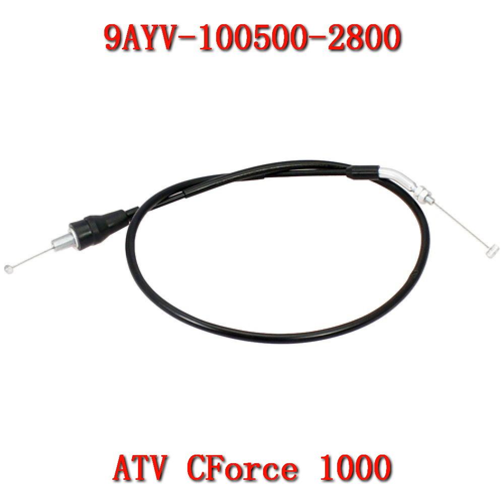

Throttle Cable 9AYV-100500-2800 For CFMoto ATV CForce 1000 9AY0-100510-10000 CF1000ATR CF1000AU CF1000AU-F MICF9AYV-100500-2800