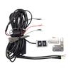 12V 24V Motorcycle Spotlight Control Wire Set with Light Inline Switches, Positive Negative Accessory Leads and Lamp Mode Control for Repair Tasks