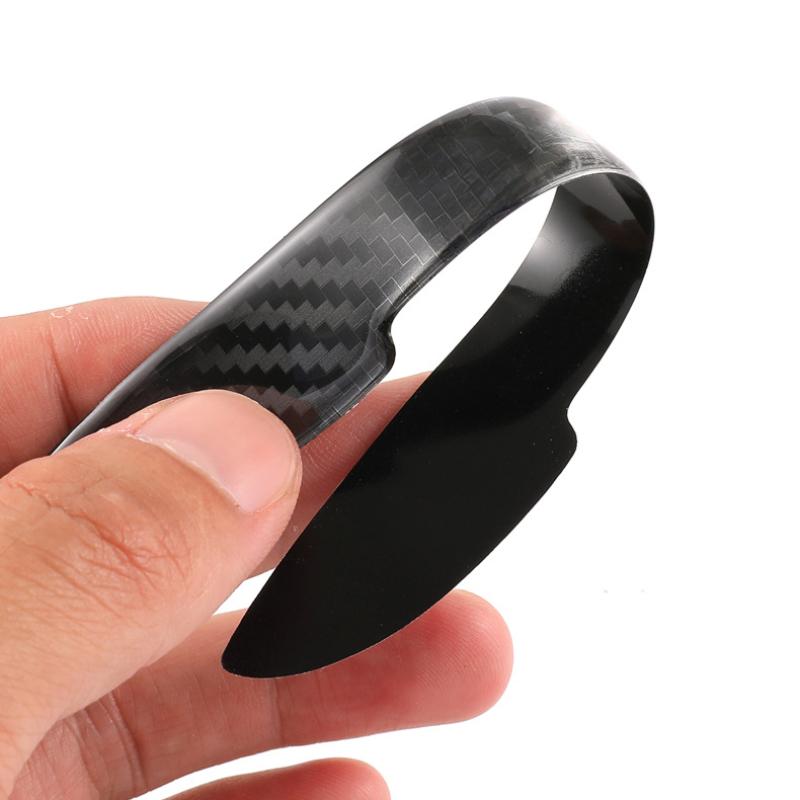 Carbon Fiber Car Stickers Anti Scratch Car Door Handle Protector Automobiles Handle Protection Film Styling Exterior Accessorie