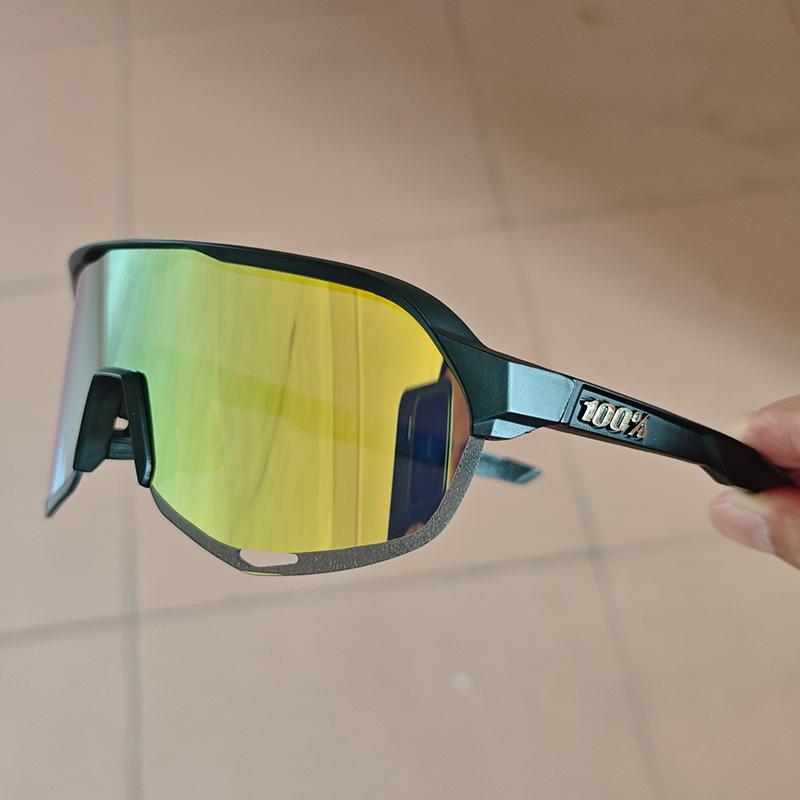 S2Running sports glasses, cycling goggles for men and women, anti-marathon, anti-UV, windproof and sandproof sunglasses for outdoor use
