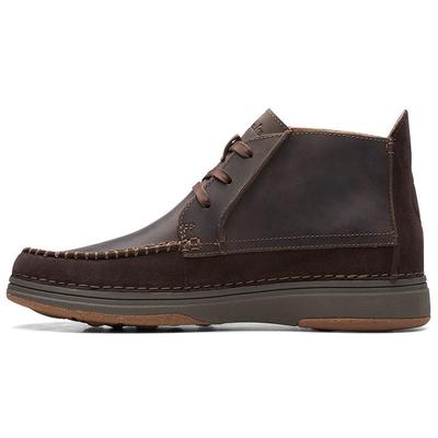 Nature 5 Mid Leather Comfortable Breathable Casual Shoes Men Shoes Dark-Brown 261685917
