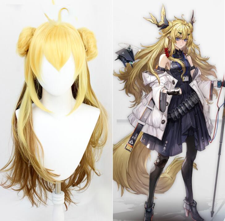 

Аниме Arknights Leizi Косплей Желто-Коричневый Градиент Смешанные Длинные Термостойкие Синтетические Волосы Хэллоуин Карнавал Вечеринка