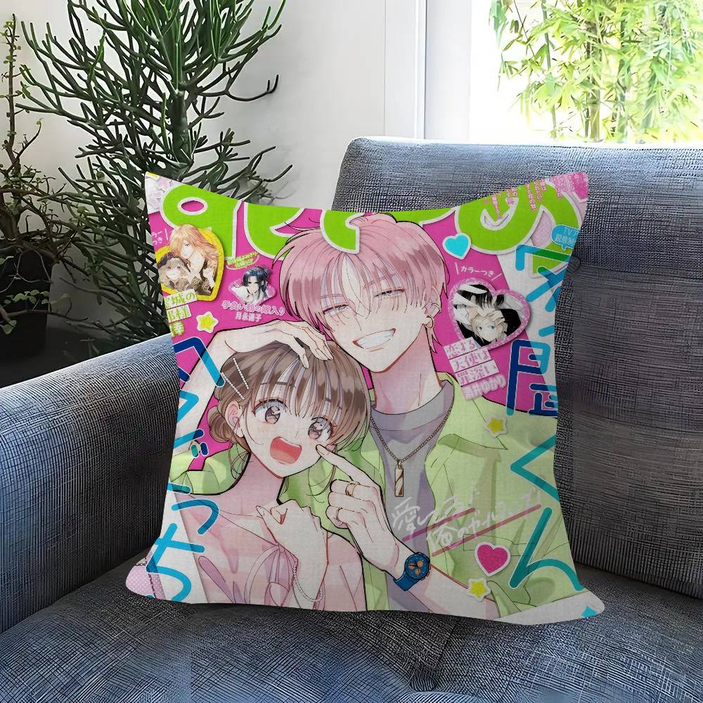 Cartoon Anime TTamons BSide Manga Cushion Cover Pillowcase Upholstery Sofa Throw Pillow Home Decor Pillowcas