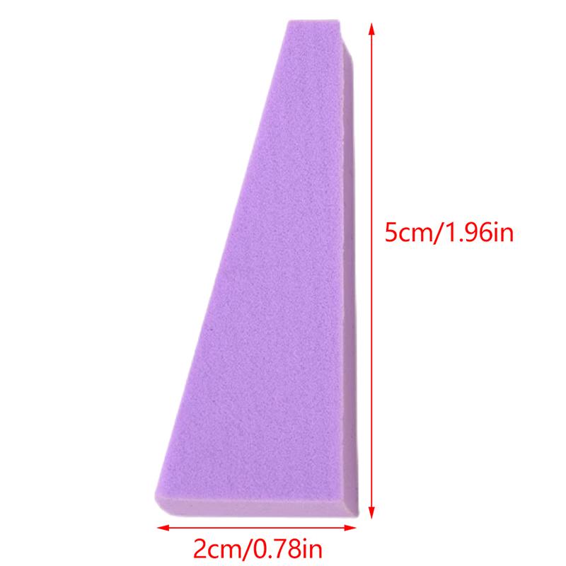 10 Pcs Nail Gradient Sponge Triangle Soft Ombre Tools Diy Gel Polish Painting Foams Color Shadow Manicure Nail Accessories