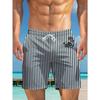 Summer Men's 3D Printed Beach Pants Fashion Versatile Trend Breathable Casual Vacation