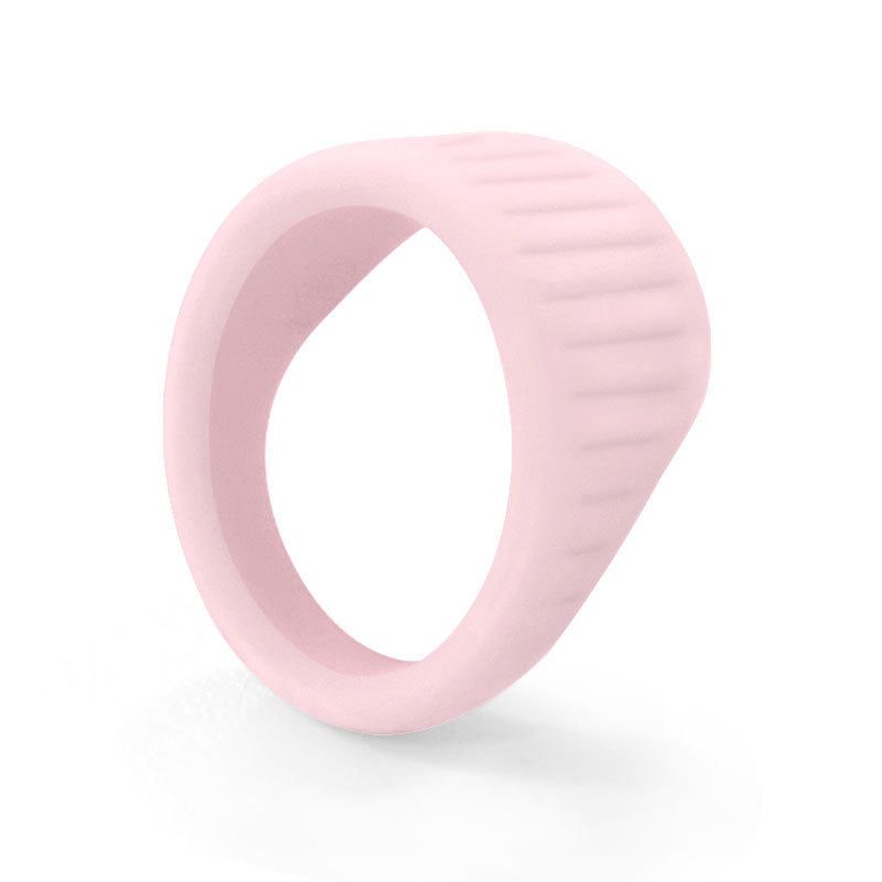 

Fashion Silica Gel Ring 7 Color Group Fitness Ring Protective Cover Silicone Parts Diamond Ring Protective Cover Scratch-Resistant Sports Pink No. 5