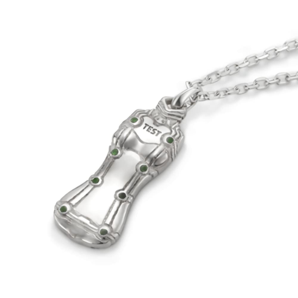 

[U-Treasure] Evangelion Plugsuit Necklace (TEST Shikinami Asuka Langley) Silver