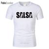 Lustige Tanzende Salsa Musik Grafik T-Shirts Unisex Sommer Baumwolle Harajuku Übergröße T-Shirt Rundhals Streetwear Hip Hop T-Shirt S3xl