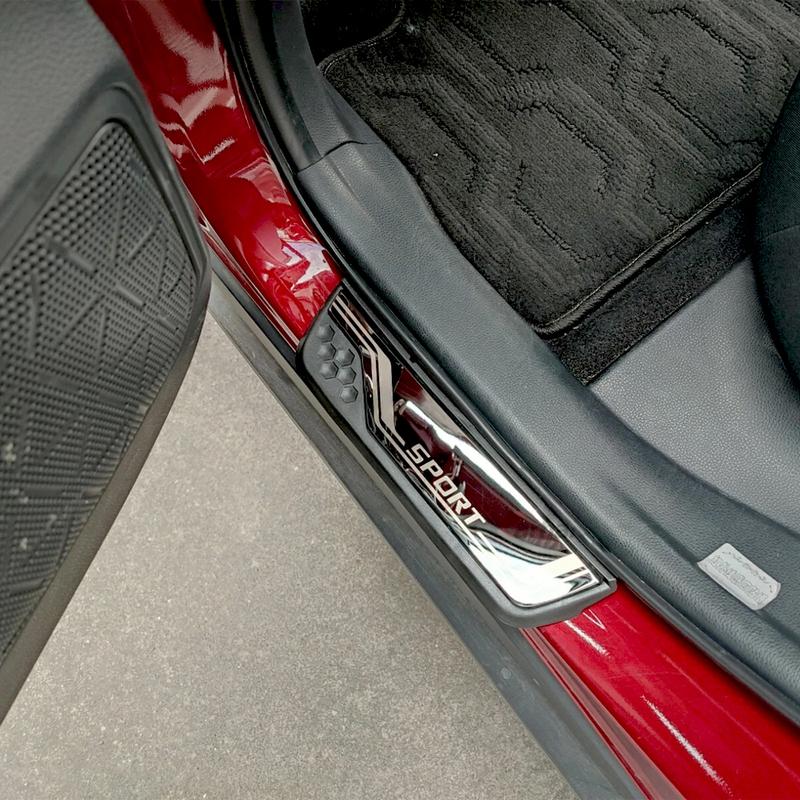For Honda CR-V CRV Door Sill Plate Car Accessories Threshold Pedal Protection Cover Auto trim 2017 2018