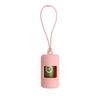 Solid Color Pet Garbage Bag Dispenser Plastic Cylinder Pet Waste Carrier  Outdoor Use