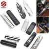 Motorcycle Chrome Exhaust Muffler Pipe Heat Shield Cover Guard For Harley Dyna Cruiser Road King Softail Sportster Etc Moto