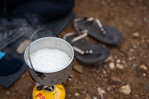 EVERNEW Backcountry Almi Pot, Silver, 122 x 67mm