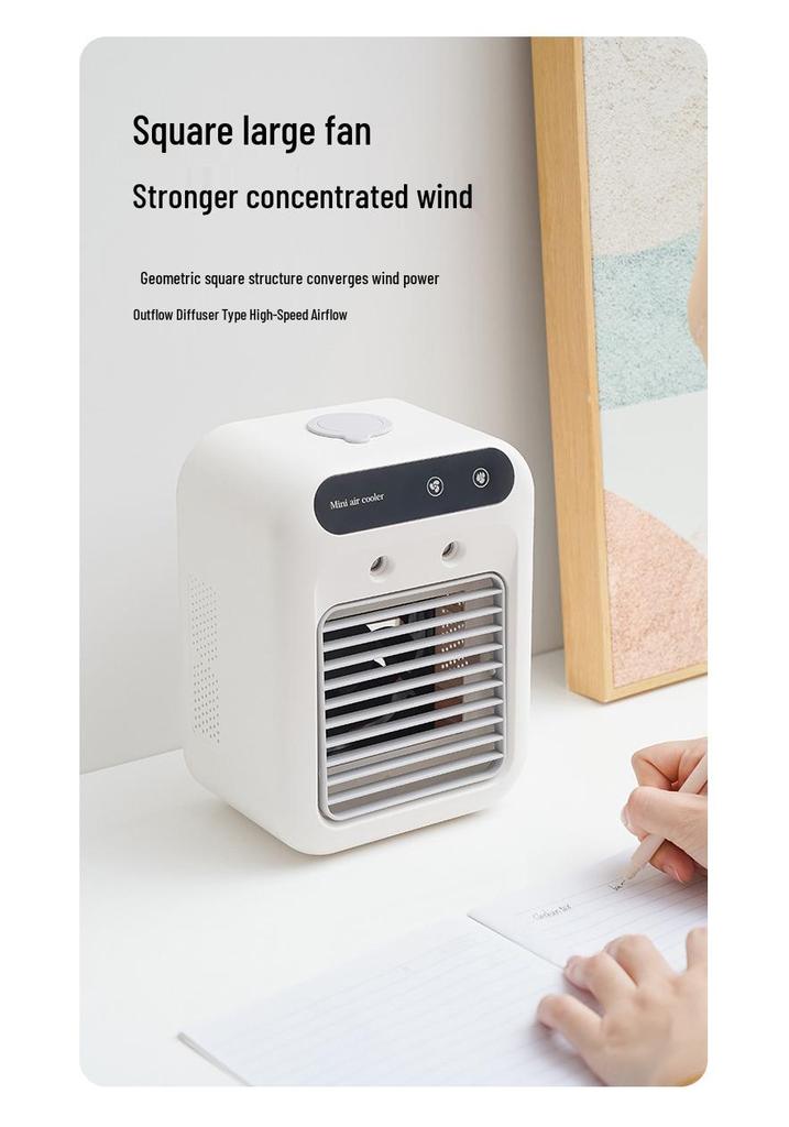 Portable Mini Air Cooler & Spray Fan