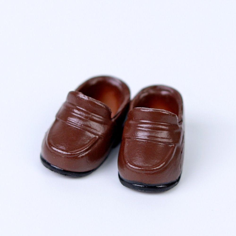 1 Pair JK Obitsu 11 Doll Leather Shoes Japanese Style 1/12 Bjd Casual Shoes  Molly