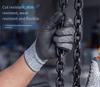 Heavy-Duty Construction Anti-Cutting Anti-Slip Gloves Anti-Vibration Support Nitrile Coating Wear-Resistant Durable Customizable