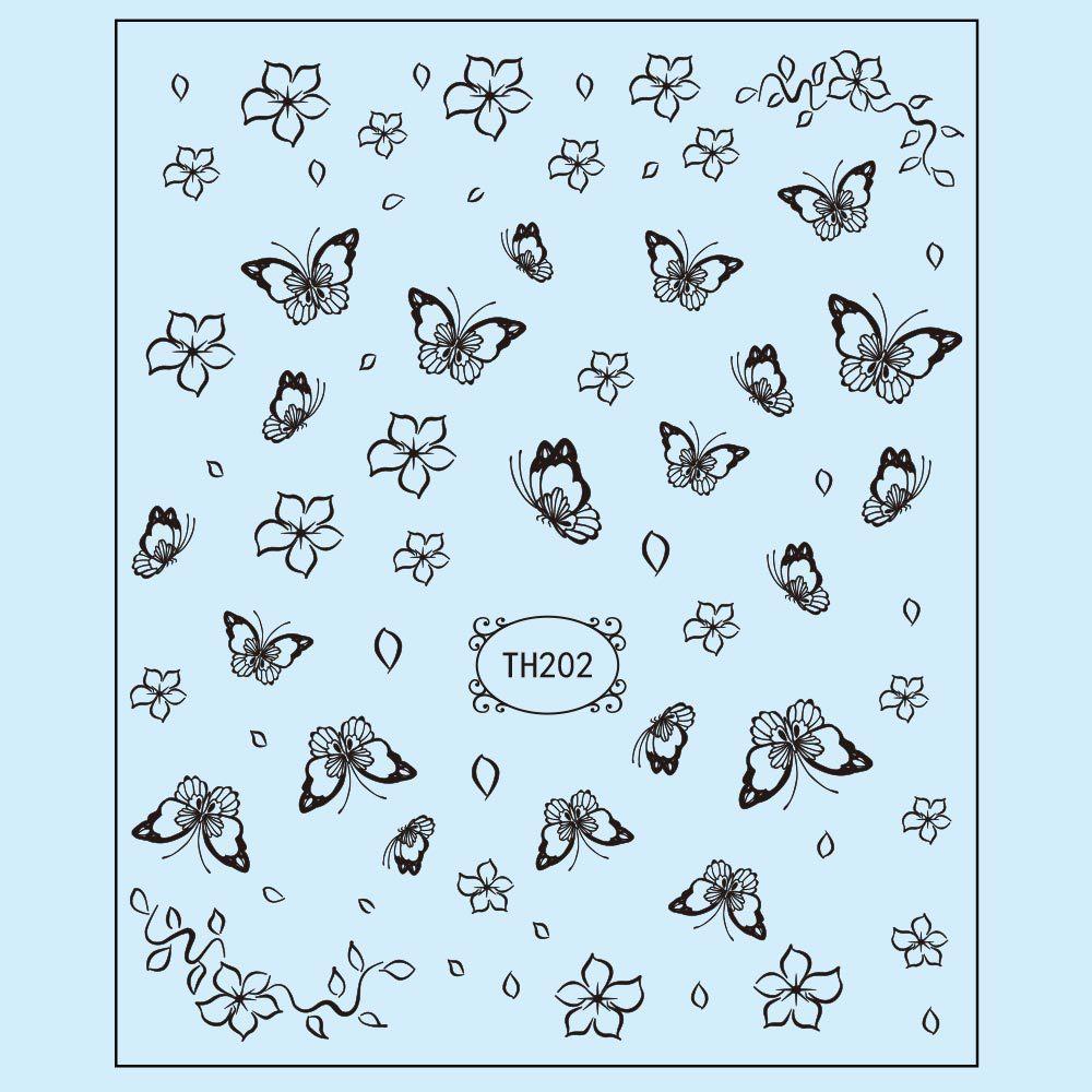 New Year Nail Art Stickers Bronzing Year of the Dragon Chinese Style Mahjong Cartoon Nail Stickers Decoration
